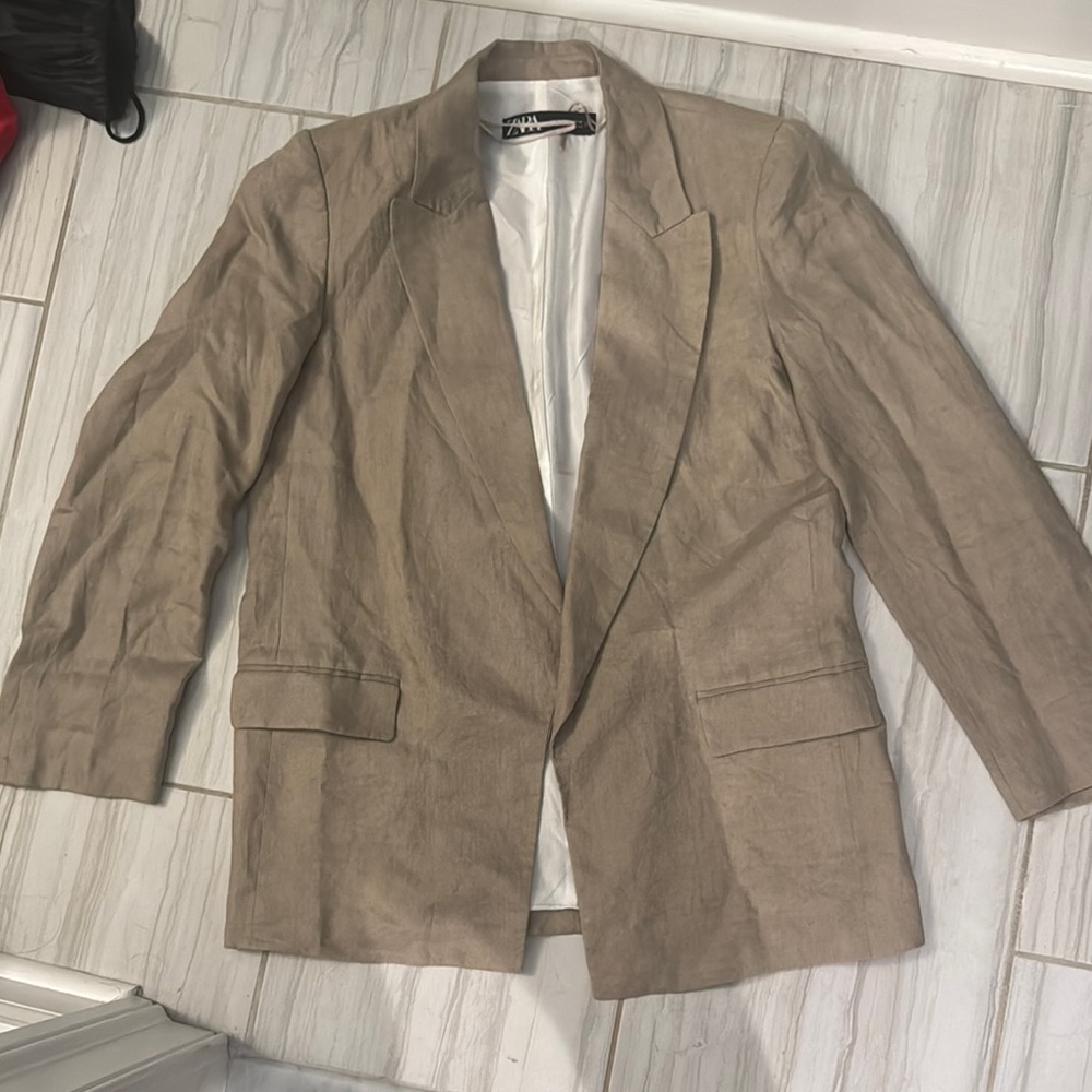 Zara Tan Blazer